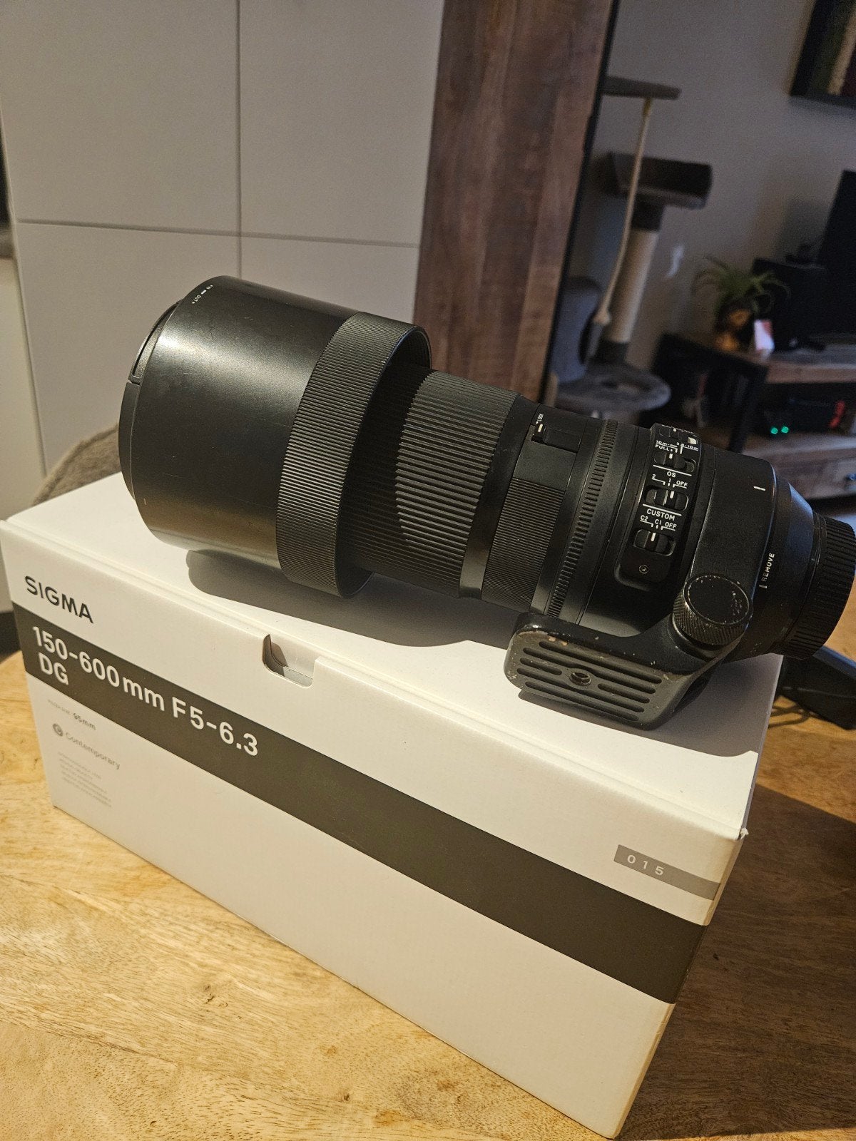 Sigma 150-600MM F5-6.3 DG, Ophalen, Zo goed als nieuw, Telelens