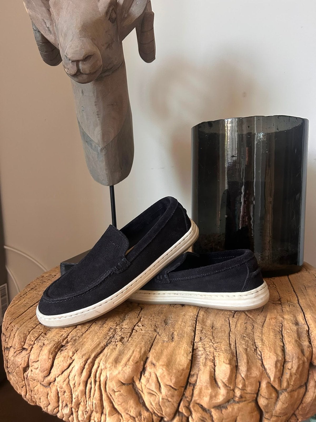 Nubikk loafers donkerblauw maat 34, Kinderen en Baby's, Kinderkleding | Schoenen en Sokken, Ophalen of Verzenden, Zo goed als nieuw