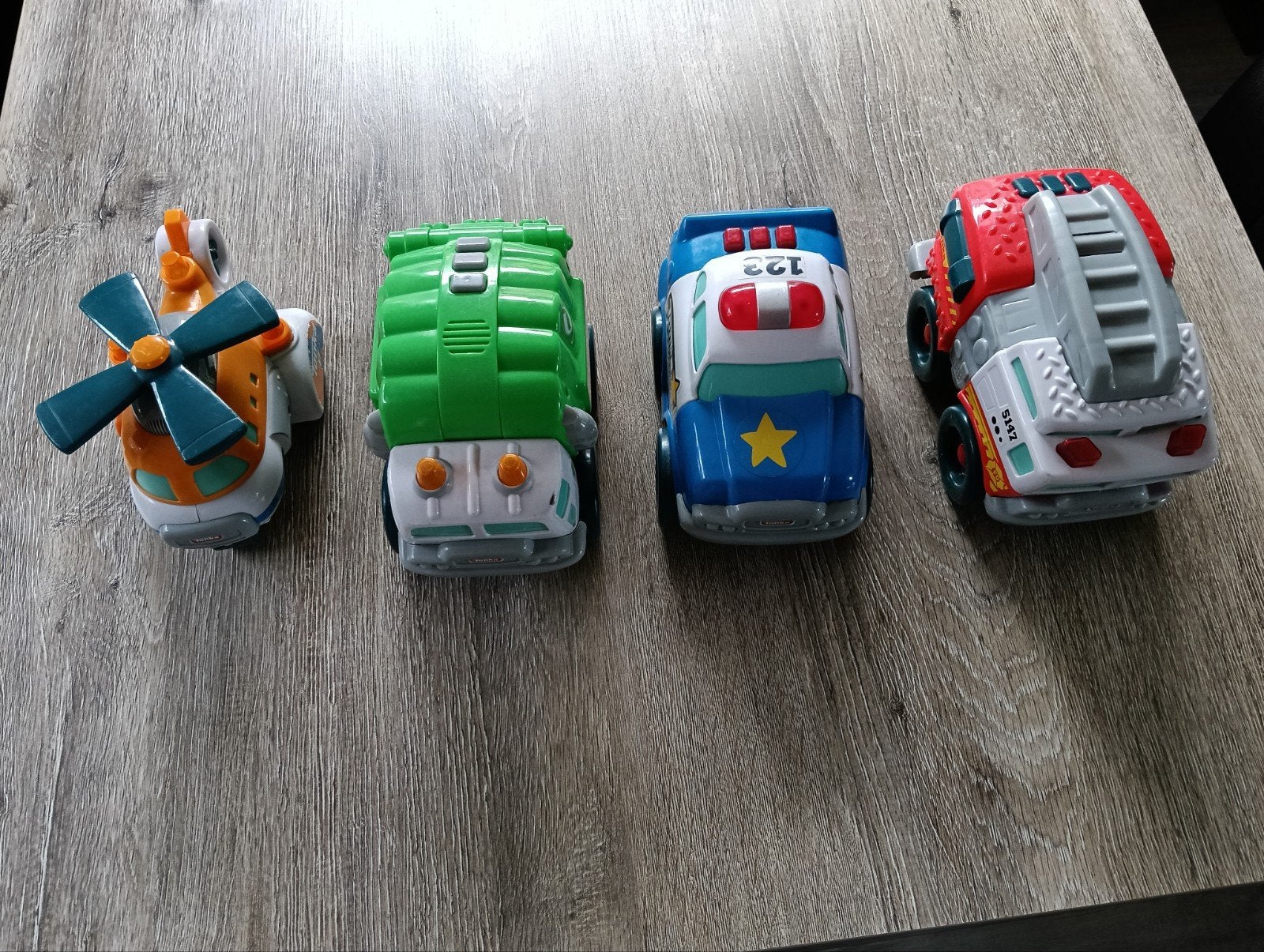 Tonka Voertuigen Set (4 stuks) peuter auto's, Ophalen of Verzenden, Gebruikt