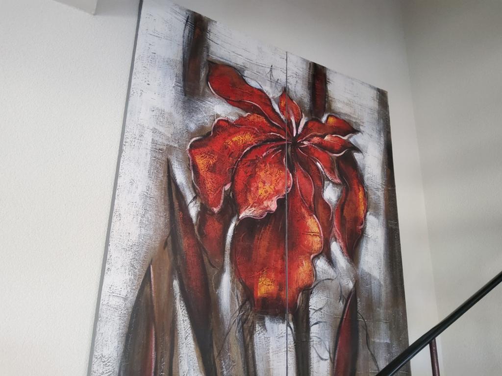 Schilderij Poortvliet - 2 delen, 50x150 cm., Antiek en Kunst, Ophalen