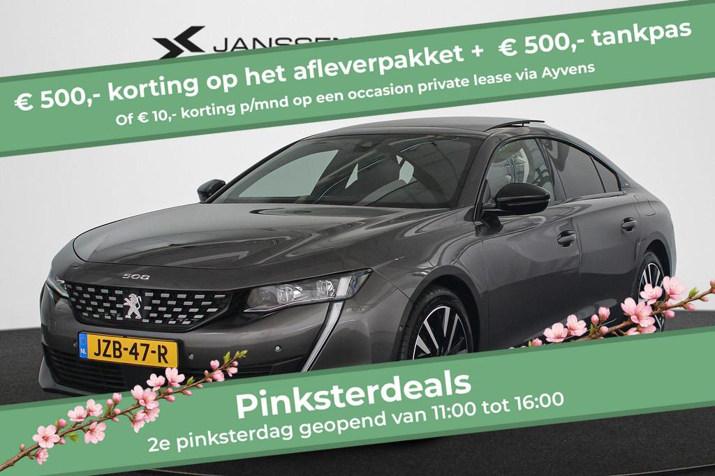 Peugeot 508 1.6 HYbrid GT SOH 99% Panoramadak FOCAL Massage, 745 kg, Gebruikt, 4 cilinders, Plug-in hybride