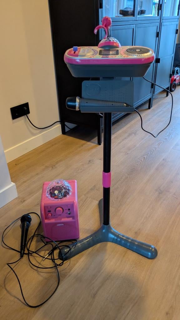 Vtech DJ-set en N Gear Disco Box - Kinder DJ-set, Ophalen of Verzenden, Gebruikt, Dj-set, Overige merken