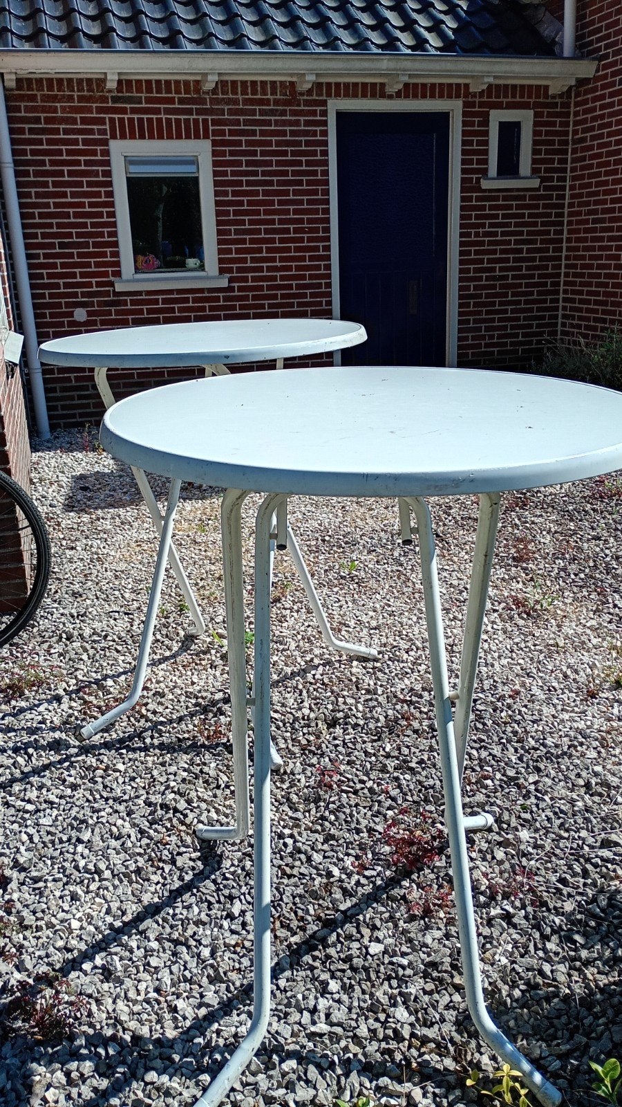 2 horeca statafels te koop, Ophalen