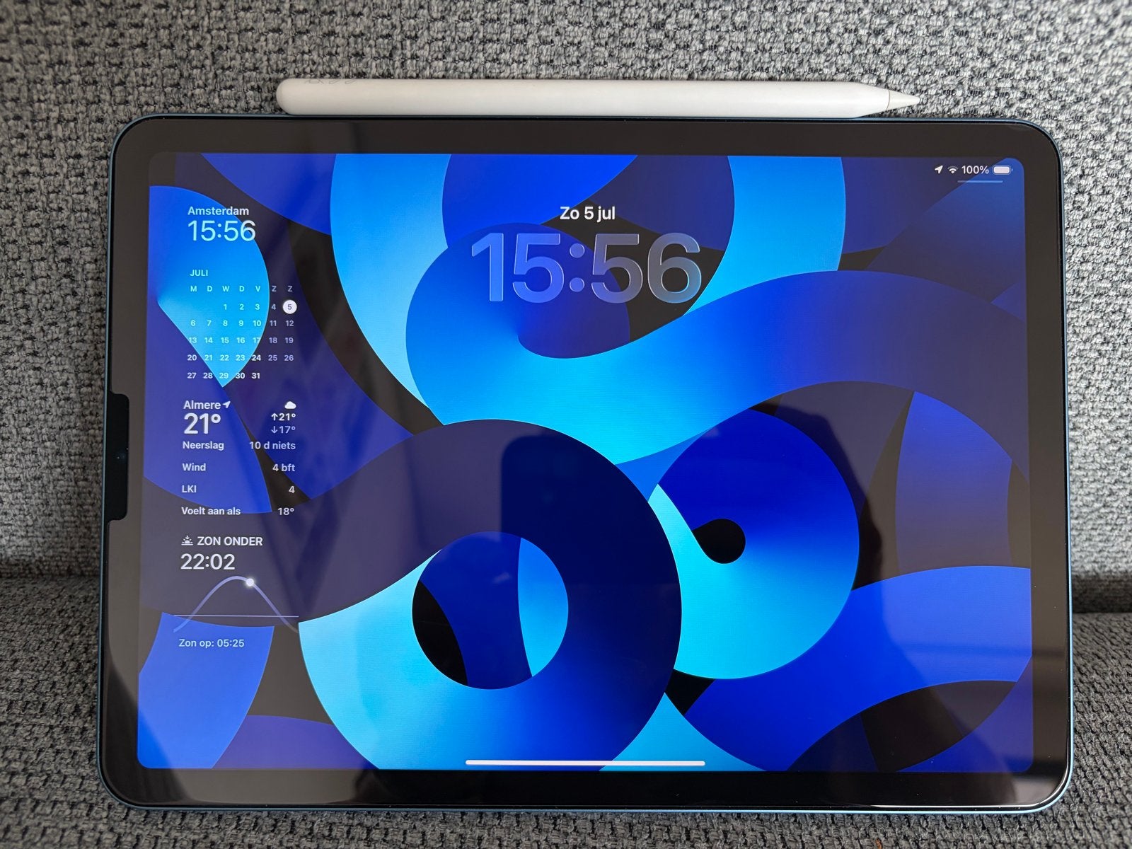 Apple iPad Air (5e generatie) 64GB Wi-Fi, Computers en Software, Apple iPads, Blauw, Apple iPad Air, 11 inch, Ophalen of Verzenden
