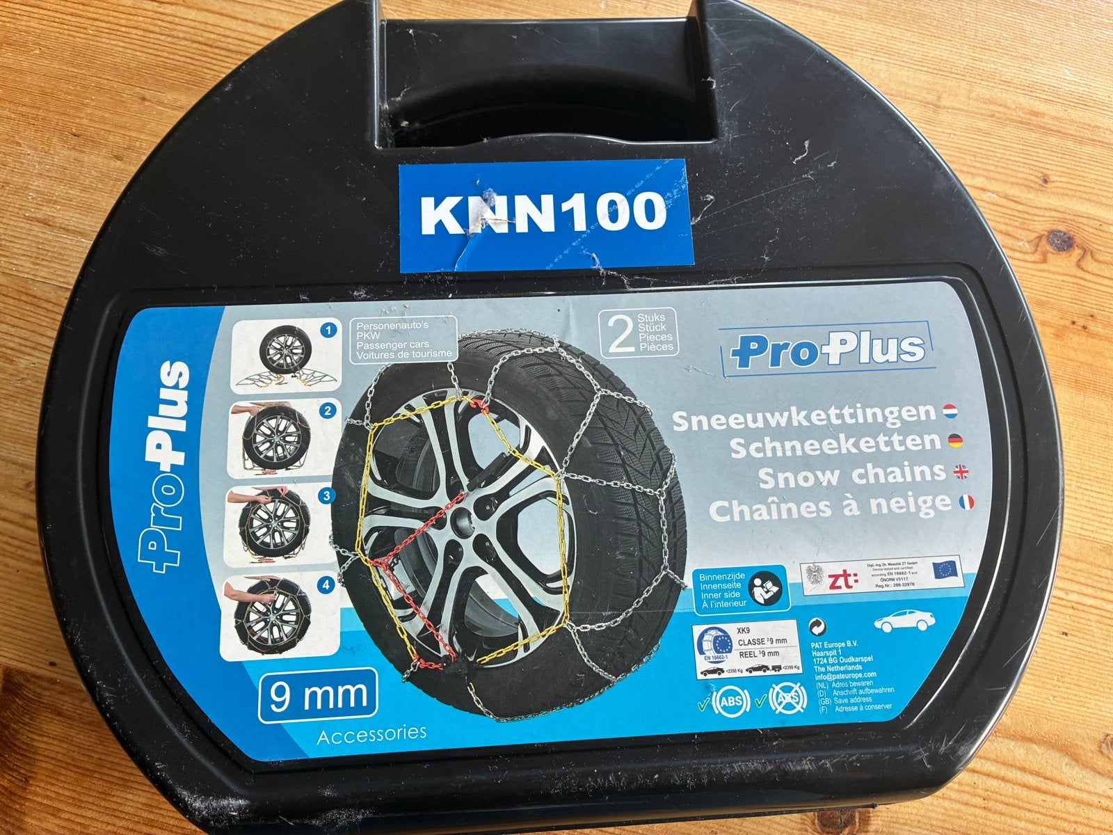 ProPlus KNN100 Sneeuwkettingen 9 mm, Auto diversen, Ophalen of Verzenden, Zo goed als nieuw