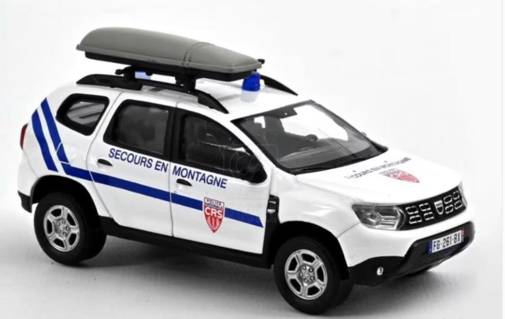 Dacia Duster 2020 Police CRS MONTAGNE 1/43 Norev ref. 509026, Verzenden, Nieuw, Auto, Norev