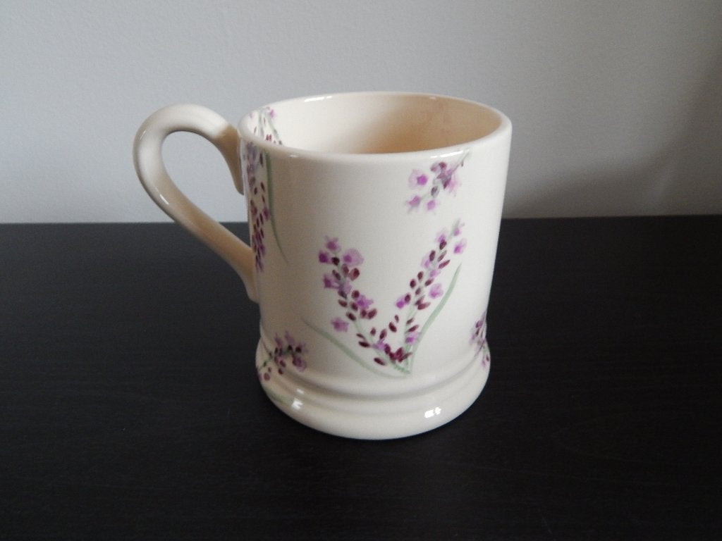 Emma Bridgewater half pint mug Lavender "Grandma" 2004, Nieuw, Ophalen of Verzenden, Emma Bridgewater, Overige stijlen