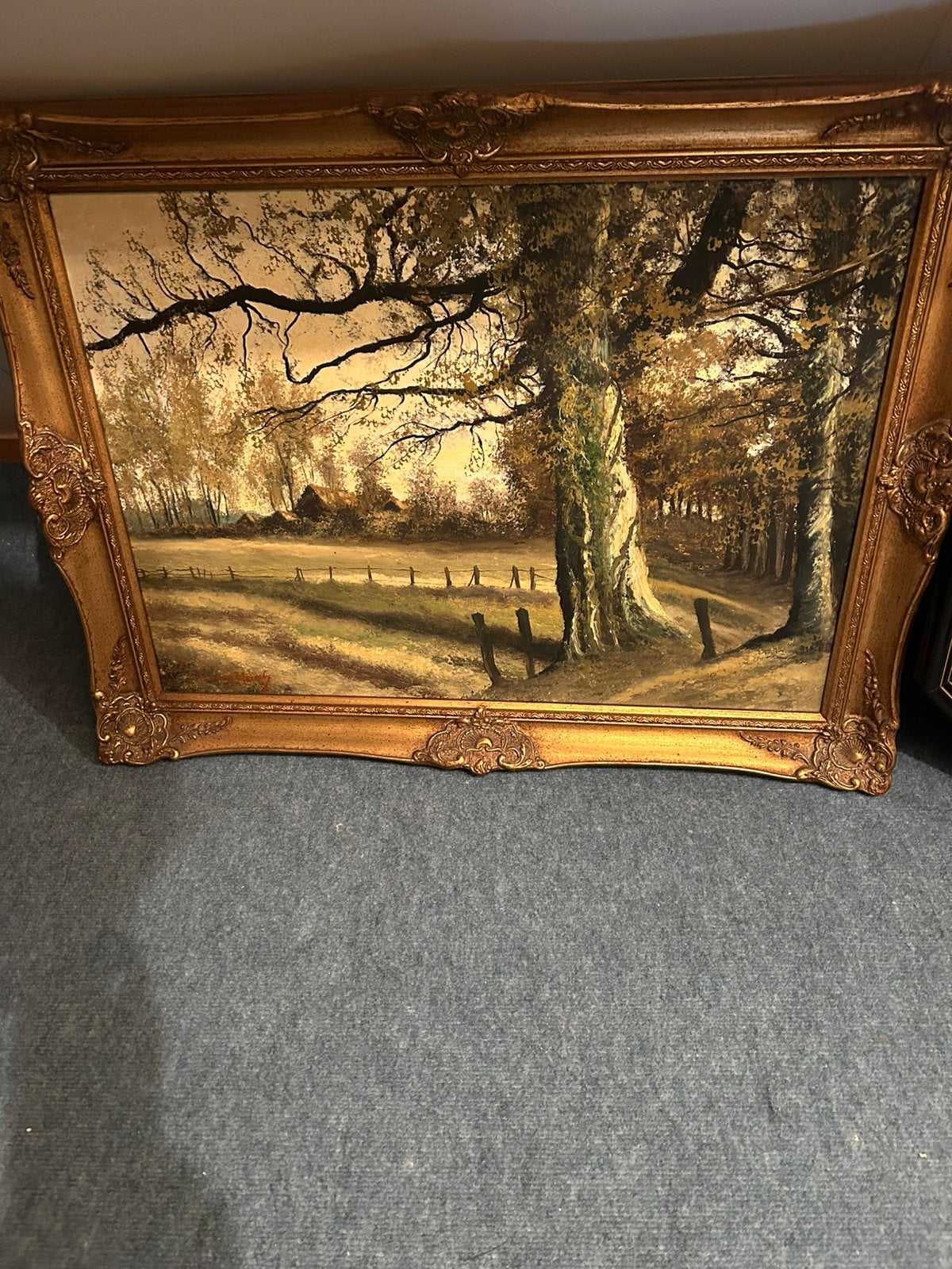 Mooi schilderij, Antiek en Kunst, Ophalen, Klassiek, Landschap
