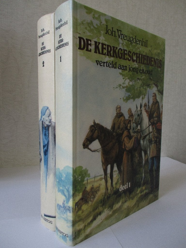 Joh. Vreugdenhil: De Kerkgeschiedenis (2 delen compleet)., Boeken, Joh. Vreugdenhil, Christendom | Protestants, Ophalen of Verzenden