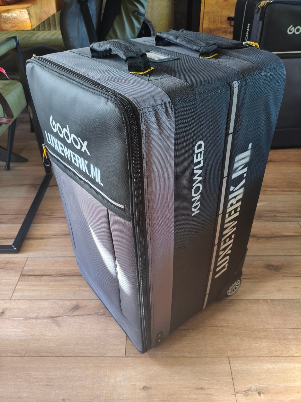 Godox Rolkoffer voor Camera/Studio Apparatuur 40x40x75cm, Ophalen, Gebruikt, Rolkoffer, Zwart