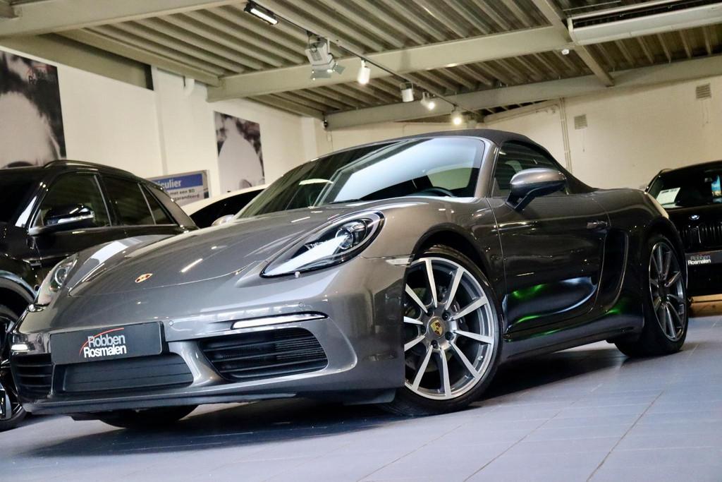 Porsche 718 Boxster 2.0 Sport Uit|Elek. zetels|Cam|PASM, Automaat, Achterwielaandrijving, Gebruikt, Cabriolet