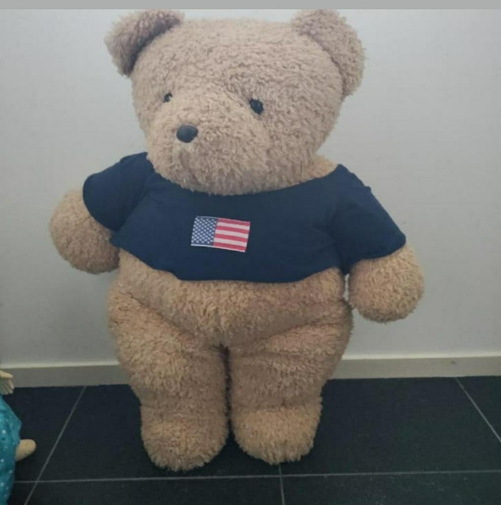 BEER,Ralph Lauren,Vintage,Jef van Doorslaer-Callemin,België, Verzamelen, Beren en Cherished Teddies, Ophalen of Verzenden, Zo goed als nieuw