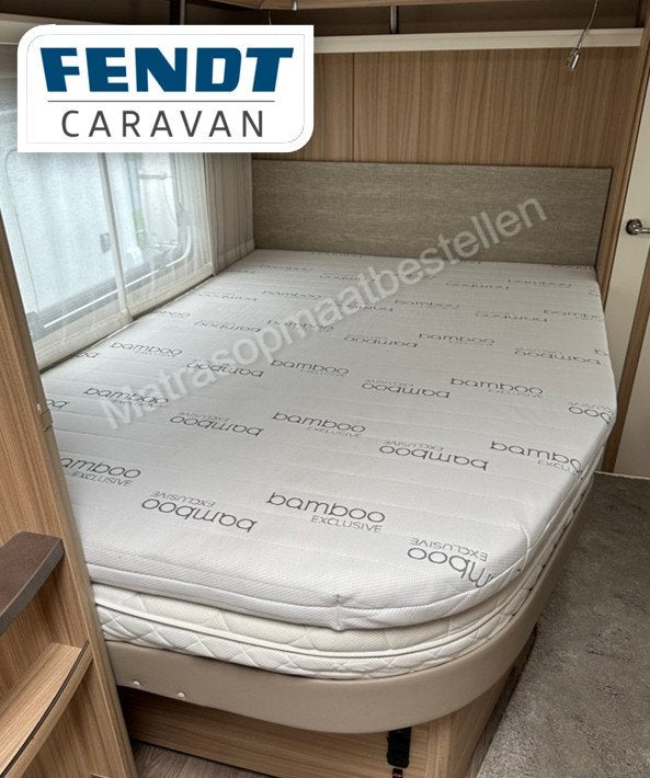 Fendt Topper frans bed(uit voorraad leverbaar) HR55+ (9cm, 1, Caravans en Kamperen, Niet ingevuld, Niet ingevuld, Niet ingevuld
