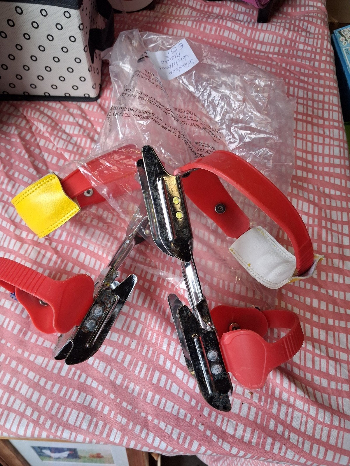 Verstelbare schaatsen voor kinderen - vintage stijl, Ophalen of Verzenden, Verstelbaar, Gebruikt, Kinderen