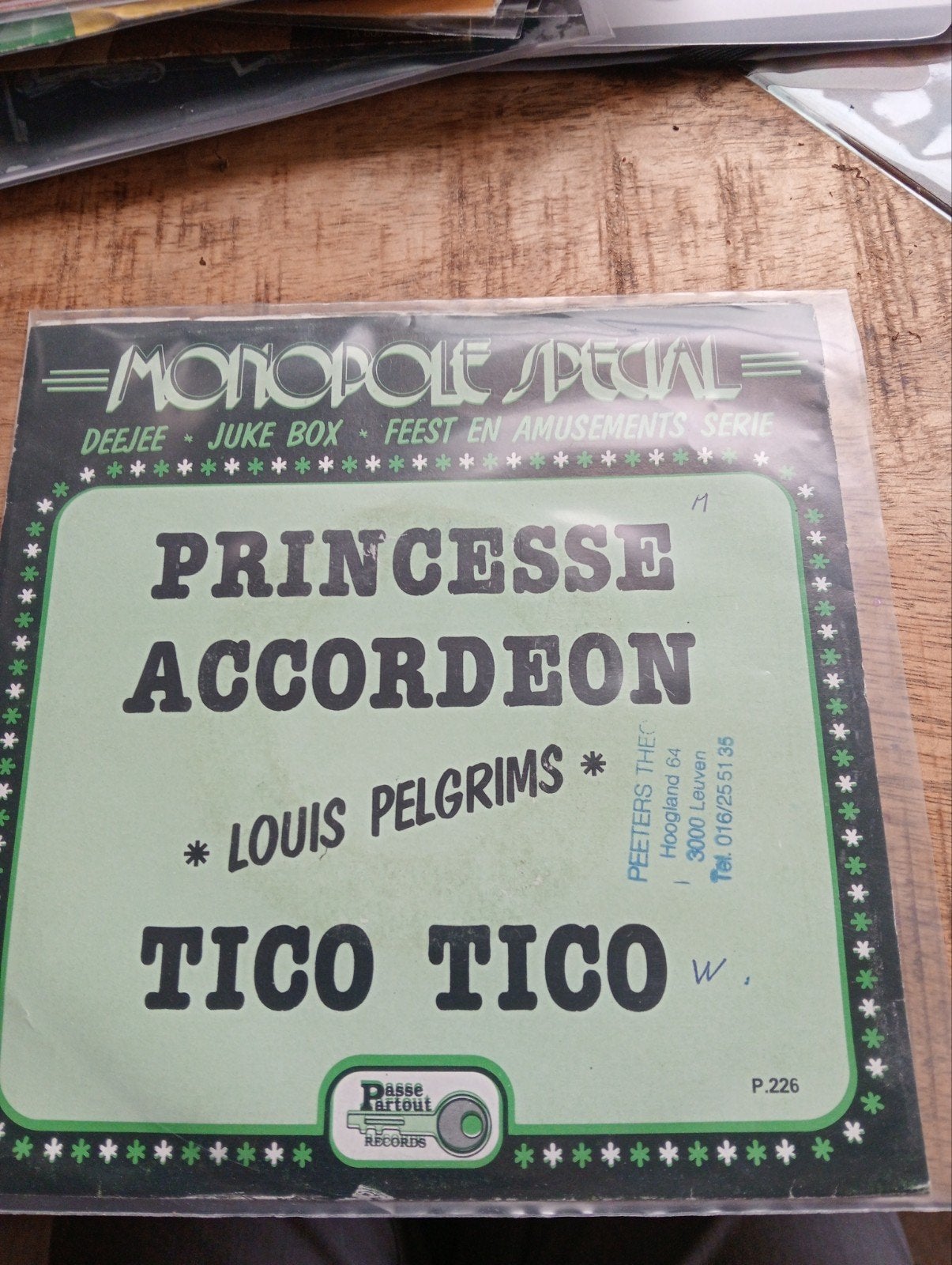 Louis pelgrims - princesse accordeon, Ophalen of Verzenden, Zo goed als nieuw, Nederlandstalig