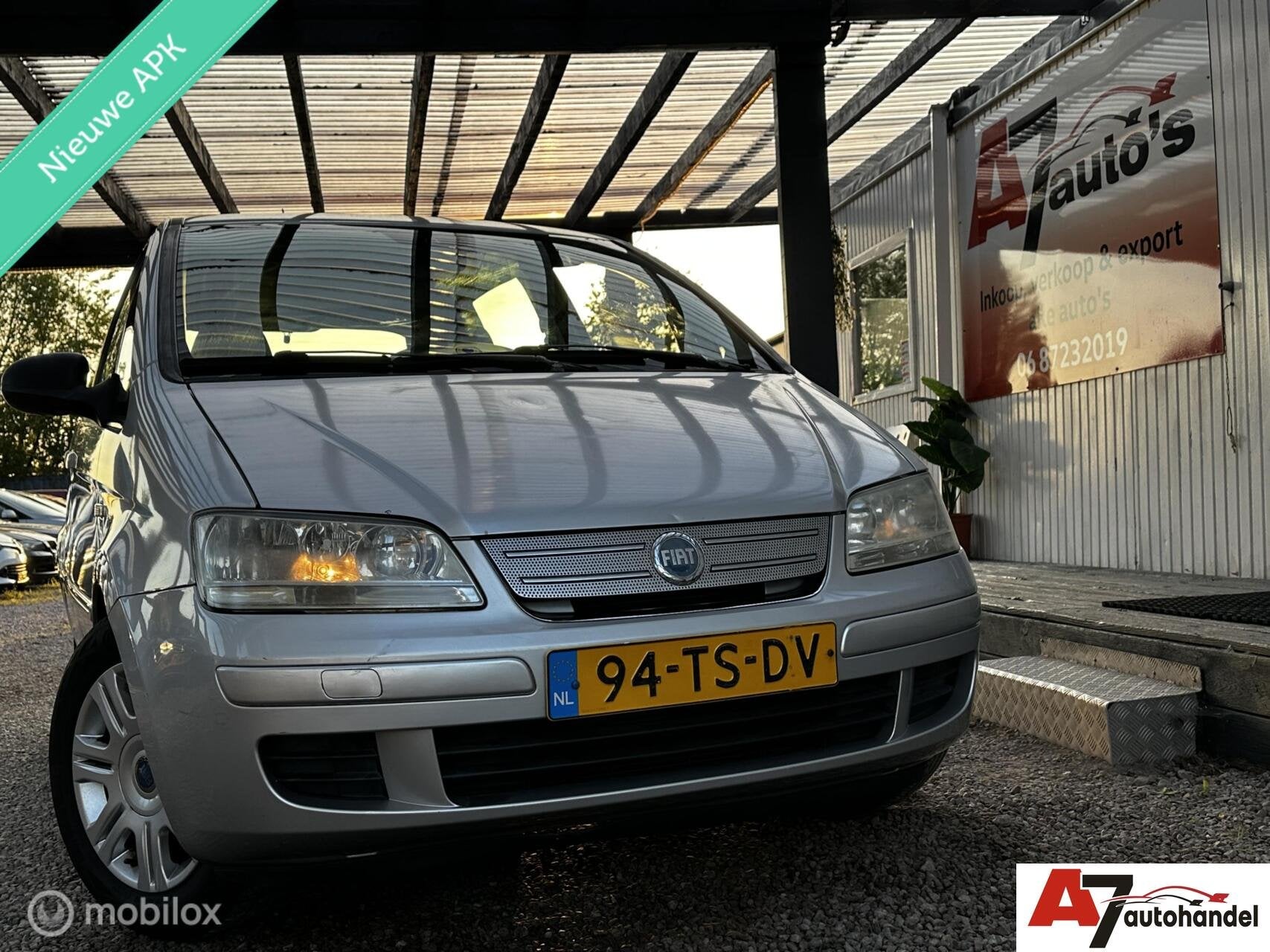 Fiat Idea 1.4-16V Nieuwe APK //Automaat, Voorwielaandrijving, 15 km/l, Gebruikt, Idea
