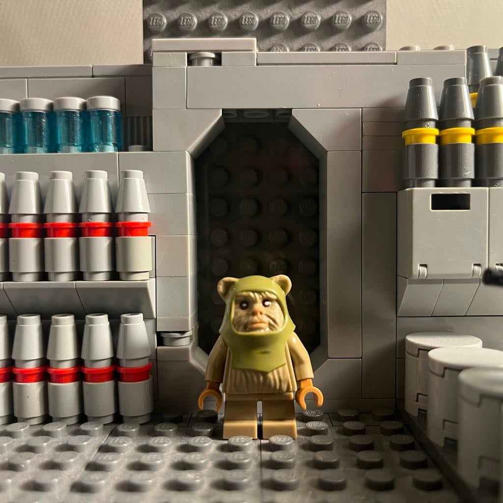 Lego Star Wars Ewok minifiguur, Ophalen of Verzenden, Gebruikt, Losse stenen, Lego