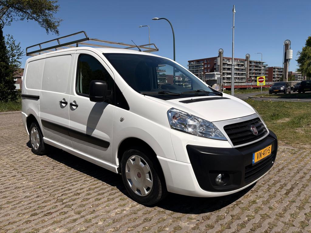 Fiat Scudo 10 1.6 MultiJet KH1 SX - airco - cruise control, Auto's, Voorwielaandrijving, Euro 5, Stof, Gebruikt