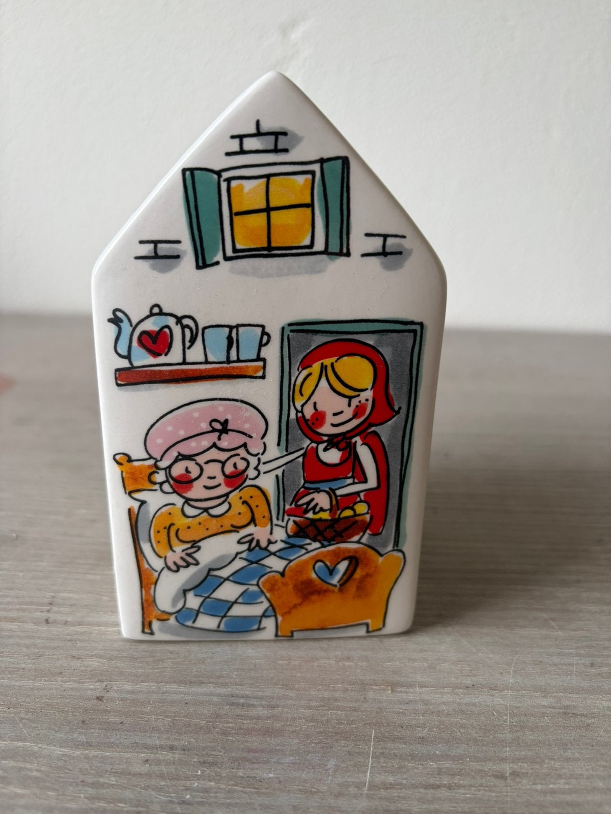 Blond Amsterdam spaarpot, Ophalen of Verzenden, Zo goed als nieuw, Steen, Aardewerk of Keramiek, Dier