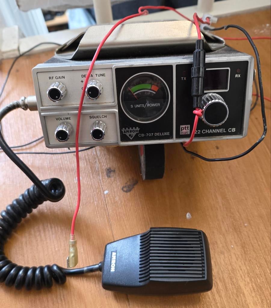 Amroh CB-707 CB-radio, Ophalen