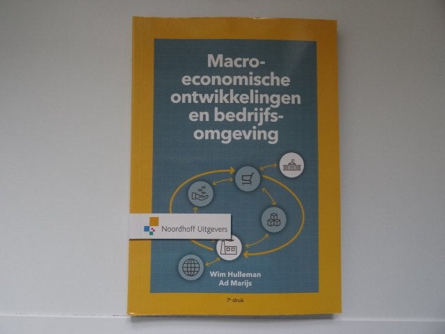 9789001876791 Macro economische Ontwikkelingen en Bedrijfs, Ophalen of Verzenden, Alpha, Zo goed als nieuw, HBO