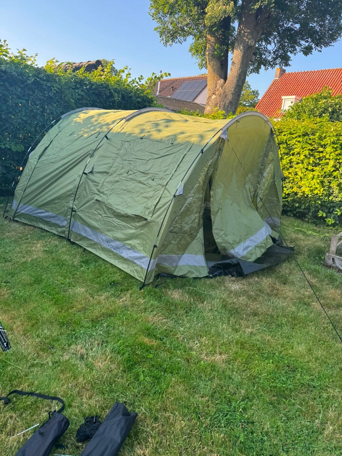 Skandika 4 personen tent, Ophalen of Verzenden, Nieuw, Tot en met 4