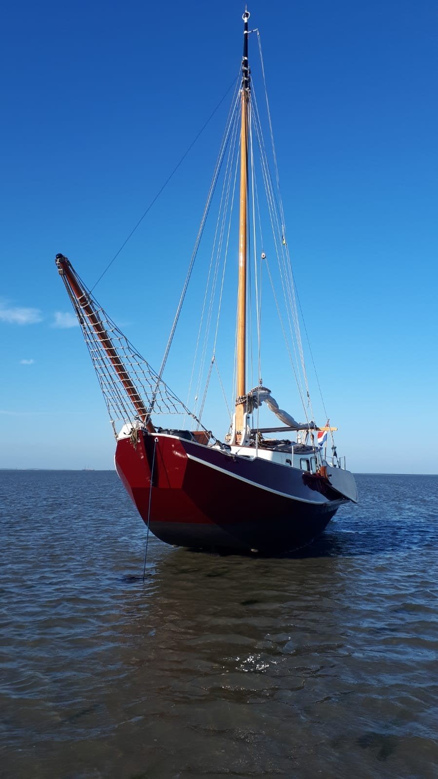 Zeeschouw Huitema 9.40, 60 pk, 9 m, Gebruikt, Staal