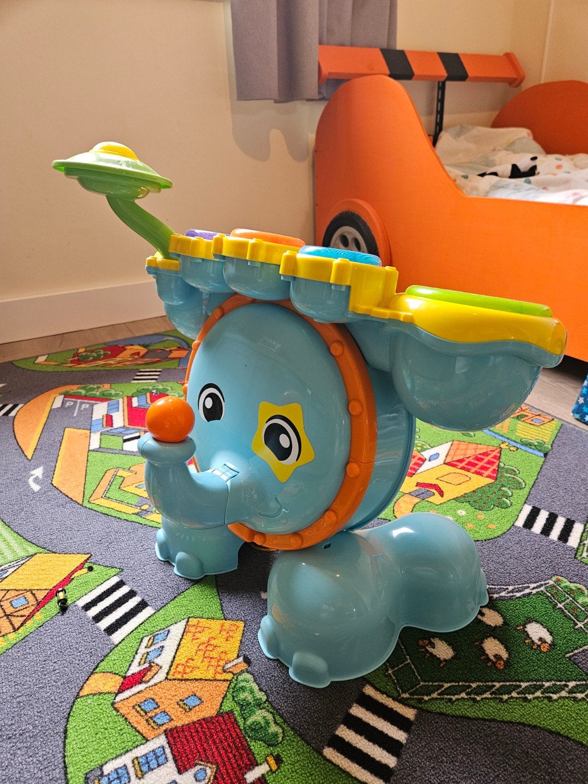VTech Baby Olifant Drumstel - Interactief Muziekspeelgoed, Ophalen of Verzenden, Zo goed als nieuw, Overige typen