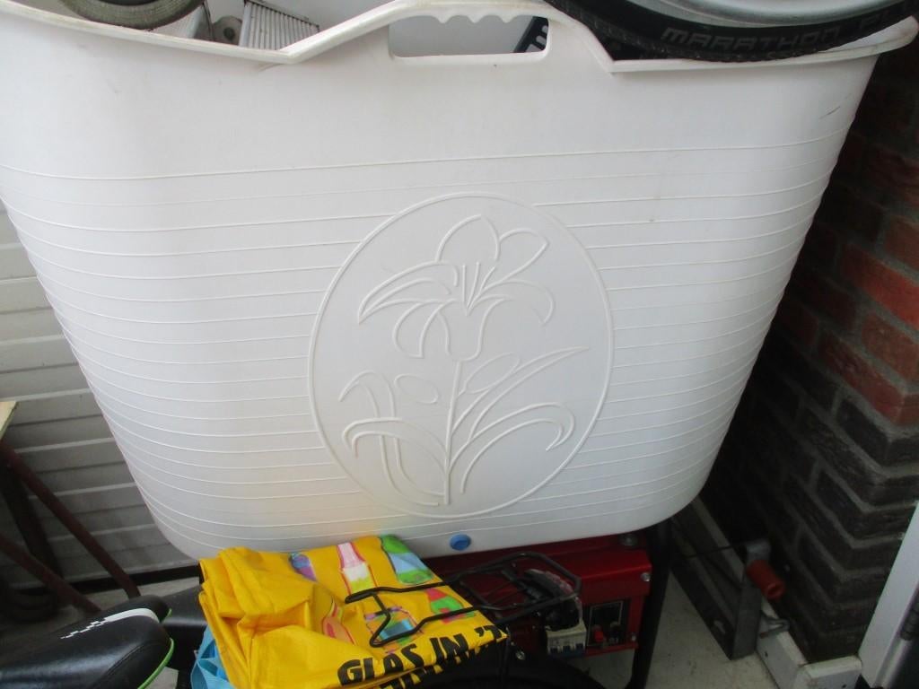 Witte bath bucket bad 200 Liter, Ophalen of Verzenden, Nieuw, Overige typen, Minder dan 100 cm