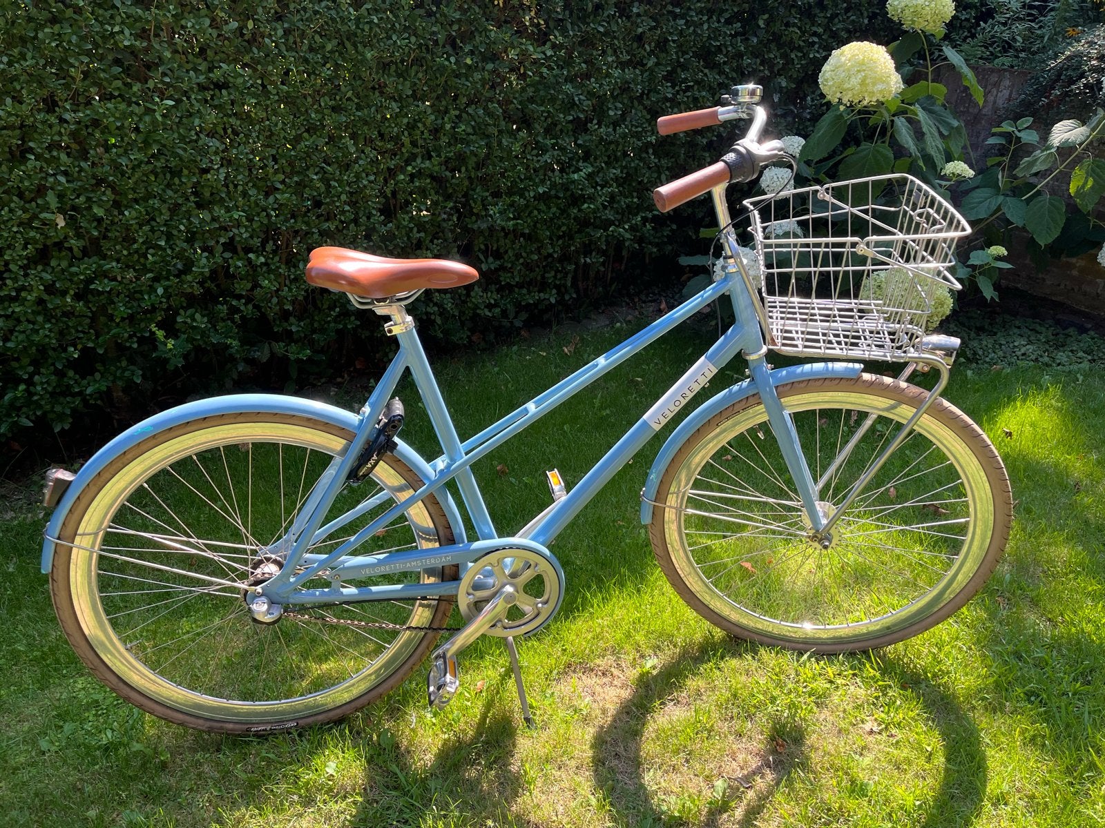 Veloretti Caféracer Havana Blue 55” - 3 speed Shimano, Fietsen en Brommers, Fietsen | Dames | Damesfietsen, Terugtraprem, 53 tot 56 cm