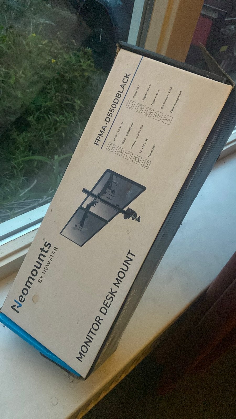 Neomounts Monitor Desk Mount FPMA-D550DBLACK (2 schermen), Computers en Software, Monitoren, Nieuw, Ophalen of Verzenden, Overige typen