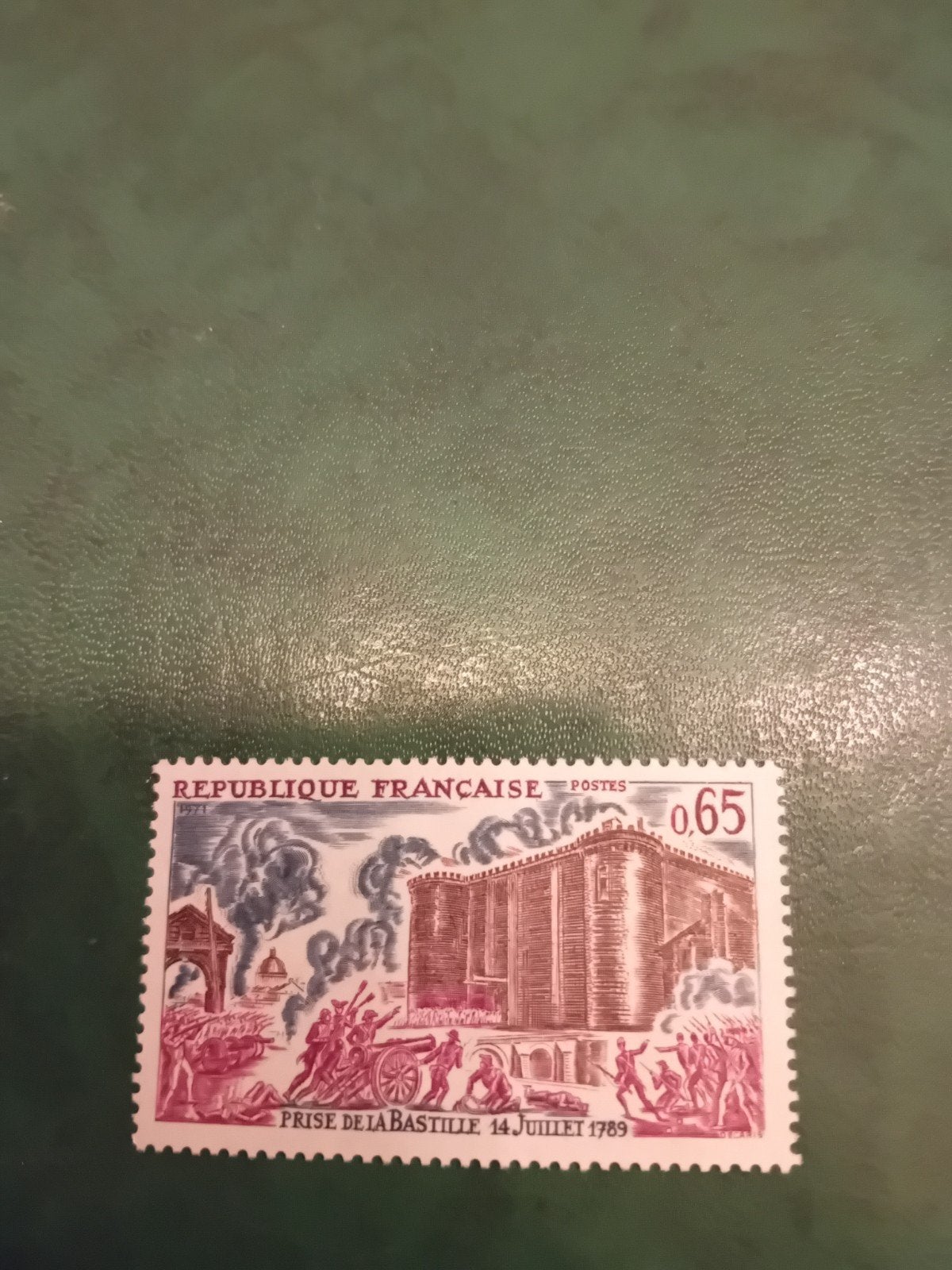 Franse postzegel: Bestorming van de Bastille (1789), Ophalen of Verzenden, Postfris