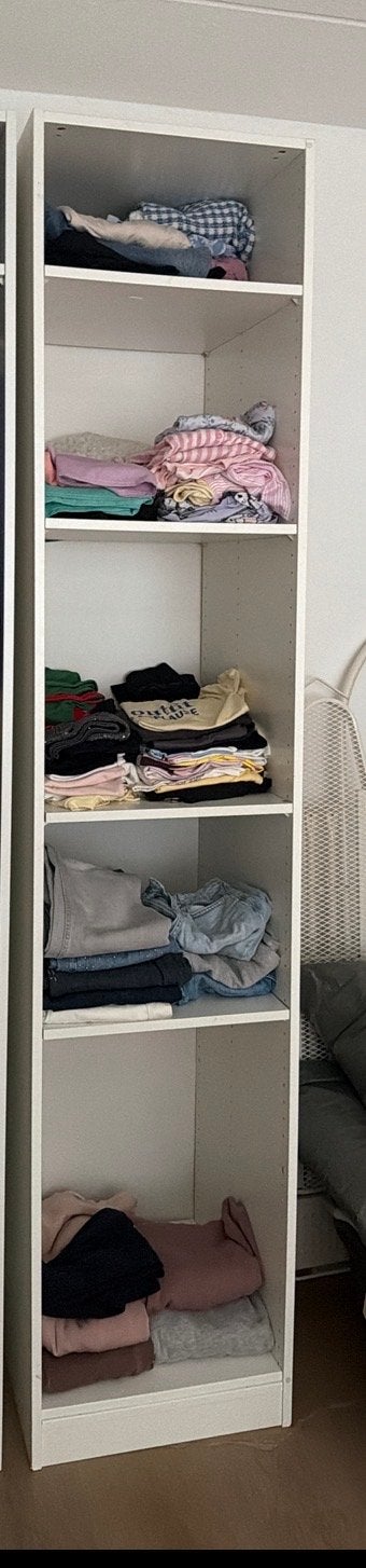 IKEA Pax Kast - 50x236 cm - Wit, Met plank(en), Minder dan 50 cm, Gebruikt, 200 cm of meer