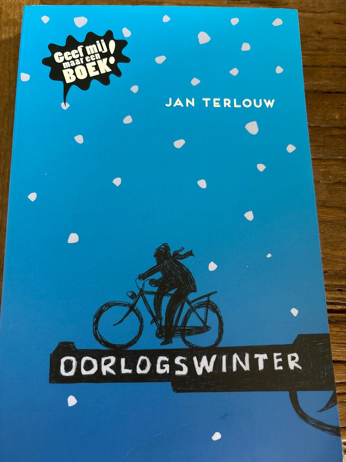 Oorlogswinter - Jan Terlouw (Geef mij maar een boek), Ophalen of Verzenden, Tweede Wereldoorlog, Gelezen, Algemeen