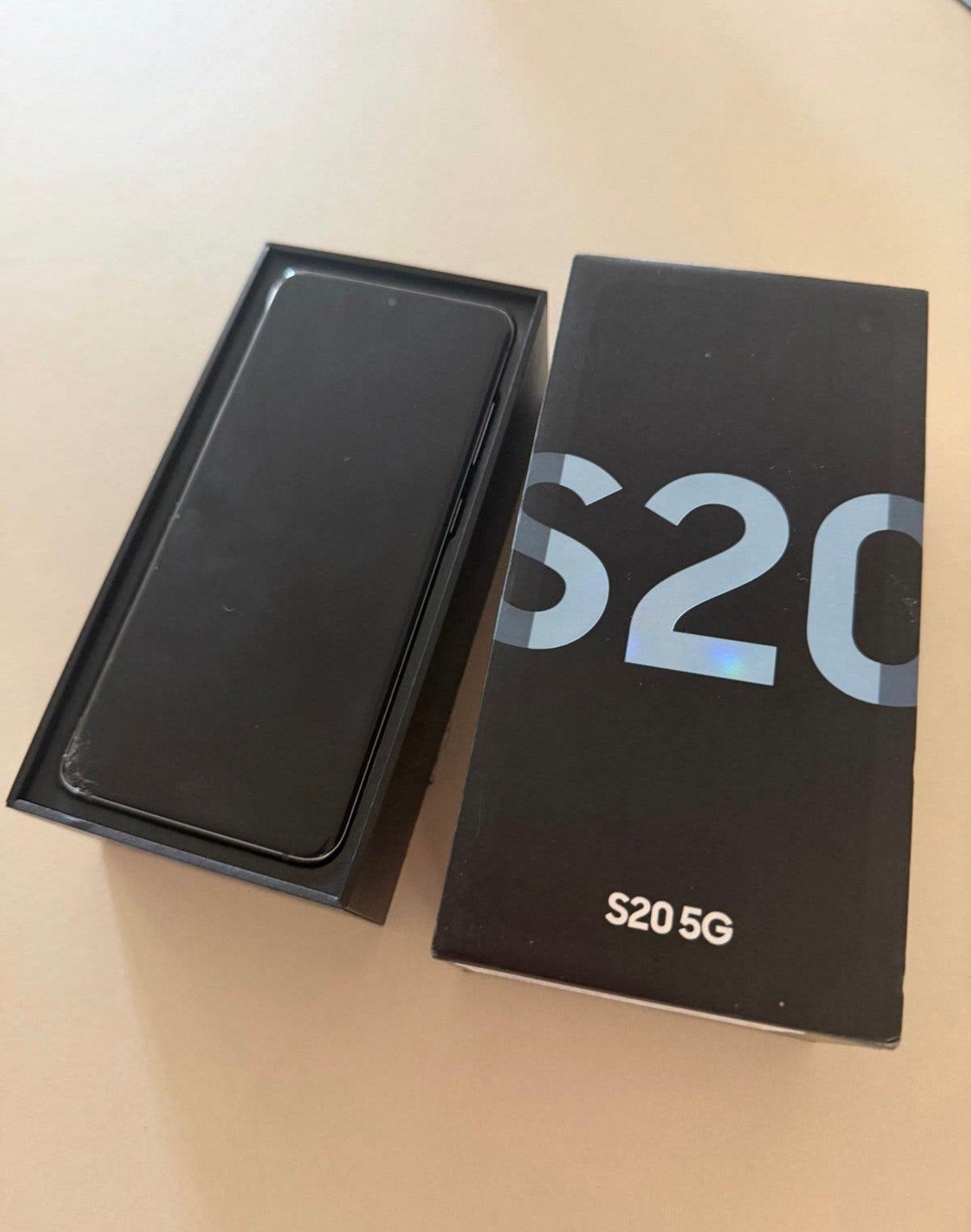 Samsung Galaxy S20 5G 128GB, Telecommunicatie, Mobiele telefoons | Samsung, Galaxy S20, Zwart, Ophalen of Verzenden, Zo goed als nieuw