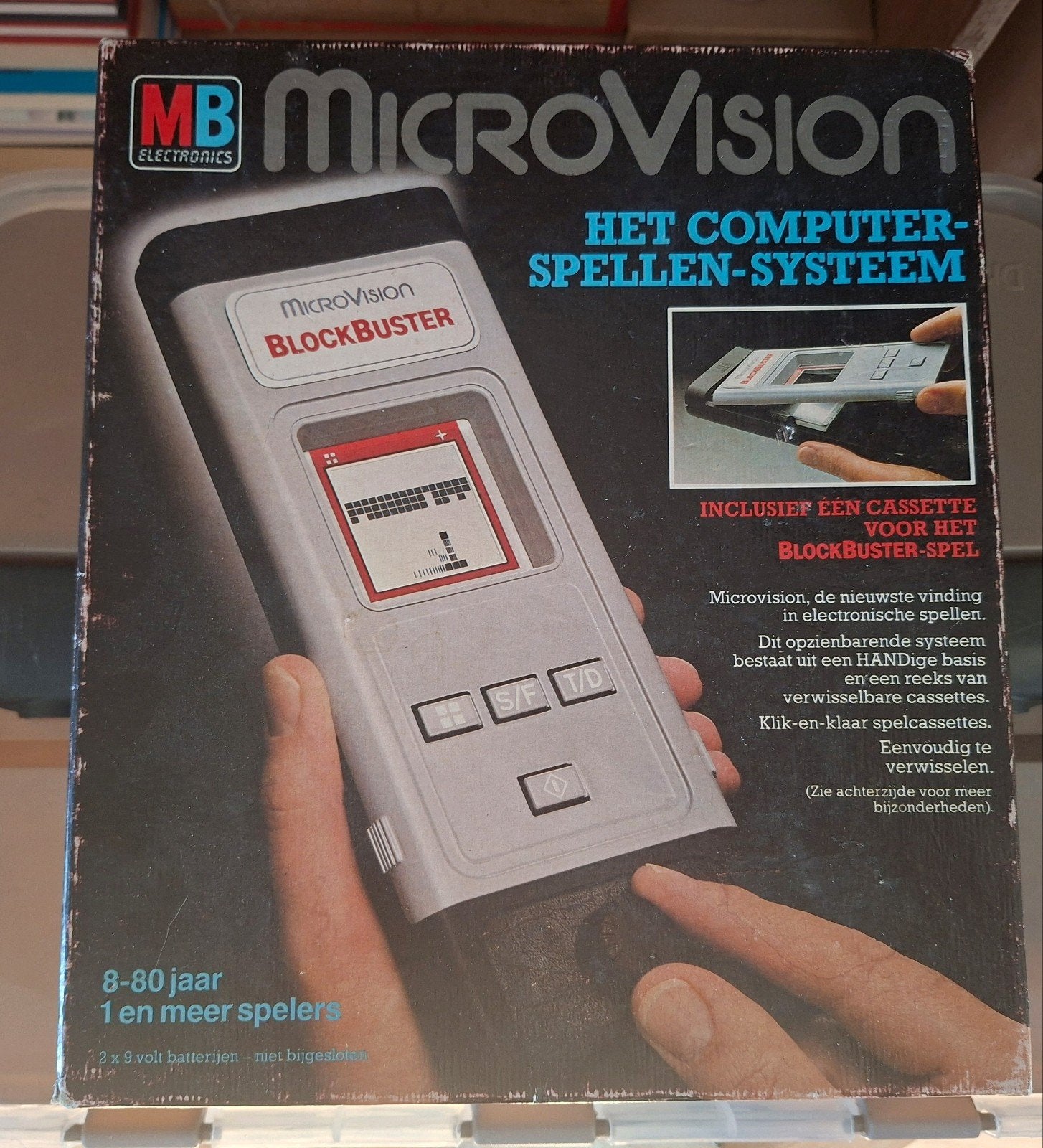 MB Microvision & 4 wisselbare cassettes., Ophalen of Verzenden, MB Electronics