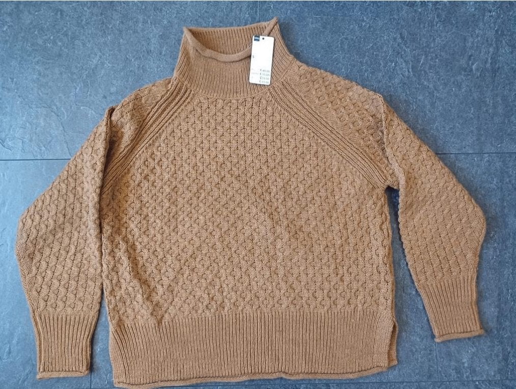 Nieuw: Bruine Hema trui met lange mouwen, maat S, Bruin, Nieuw, Ophalen of Verzenden, Maat 36 (S)