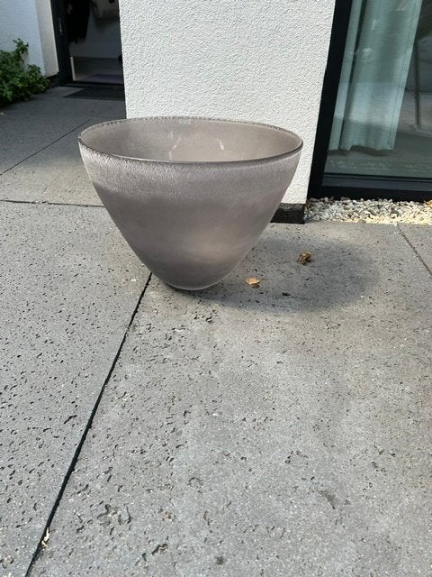 Vaas/Schaal Dutz, Huis en Inrichting, Geschikt voor buiten, Grijs, Ophalen, 28 cm