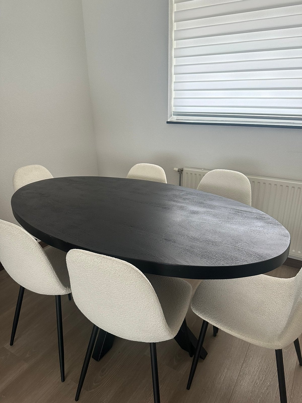 Eetkamerset + gratis salontafel, Huis en Inrichting, Ophalen, 100 tot 150 cm, 50 tot 100 cm, Zo goed als nieuw
