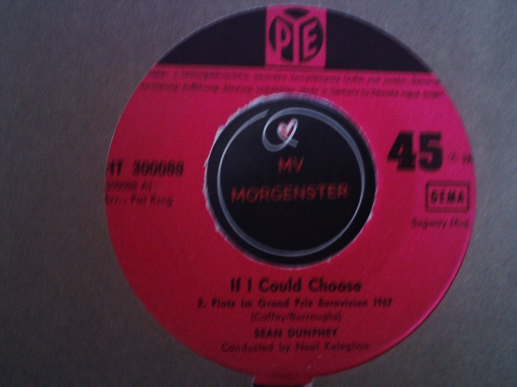 sean dunphey - if l could choose 16jun, Originele persing, Ophalen of Verzenden, Zo goed als nieuw, Pop