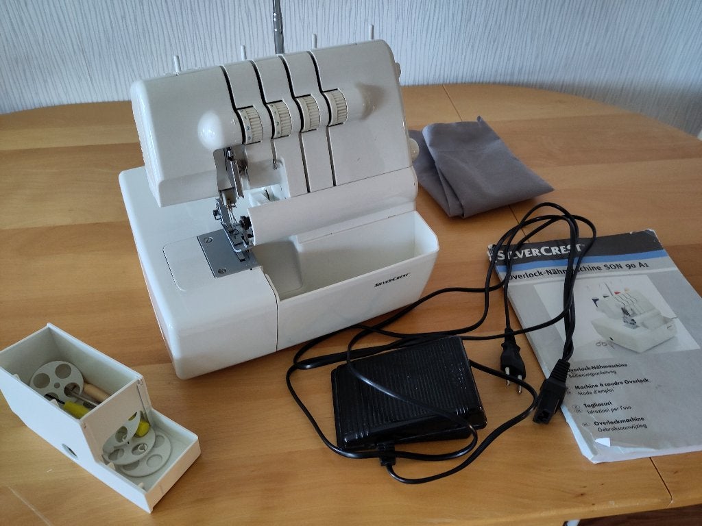Silvercrest lockmachine, Ophalen, Gebruikt, Lockmachine, Singer
