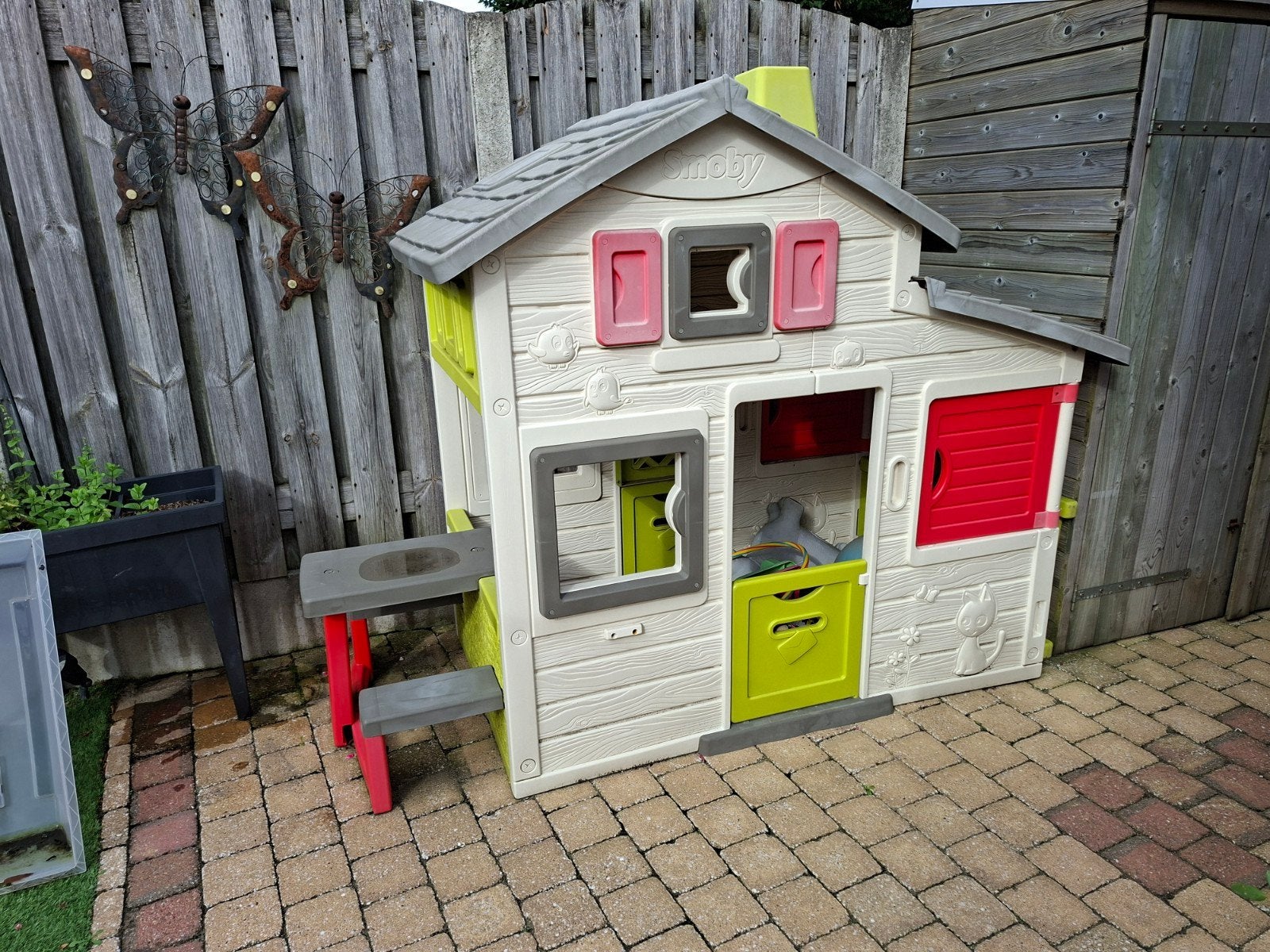 Smoby speelhuisje met picknick tafel, Ophalen