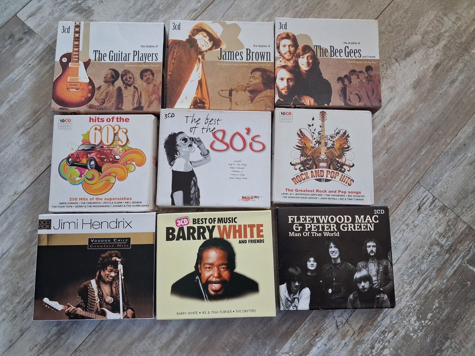 12 CD boxsets, Ophalen, Gebruikt, Rock