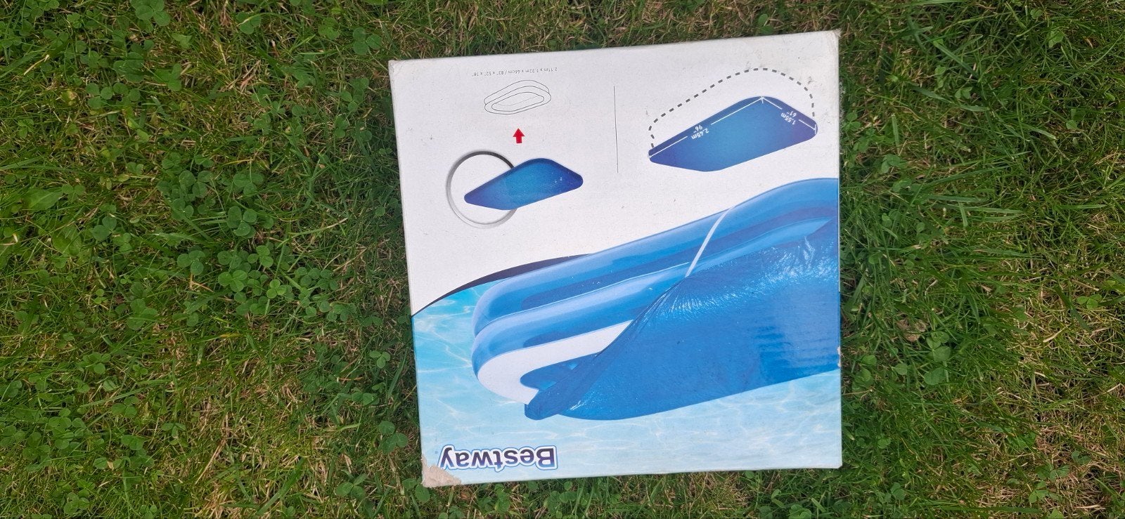 Bestway Zwembadovertrek 1,55:2,45 - Bescherming voor uw zwem, Tuin en Terras, Ophalen, Nieuw, Overige typen