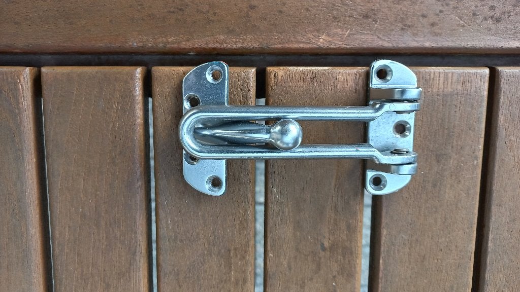 deurklem, Doe-het-zelf en Verbouw, Ophalen of Verzenden, Zo goed als nieuw, IJzer, Schuif of Grendel