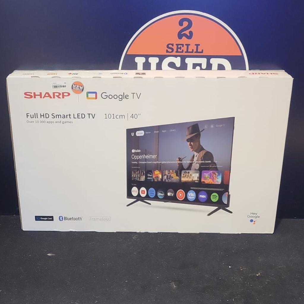 Sharp 40GF2465 40inch Full HD Google Smart Led TV | Nieuw, Sharp, Nieuw, https://global.sharp/contact/, 1 Takumi-cho, Sakai-ku, Sakai City, Osaka 590-8522, Japan