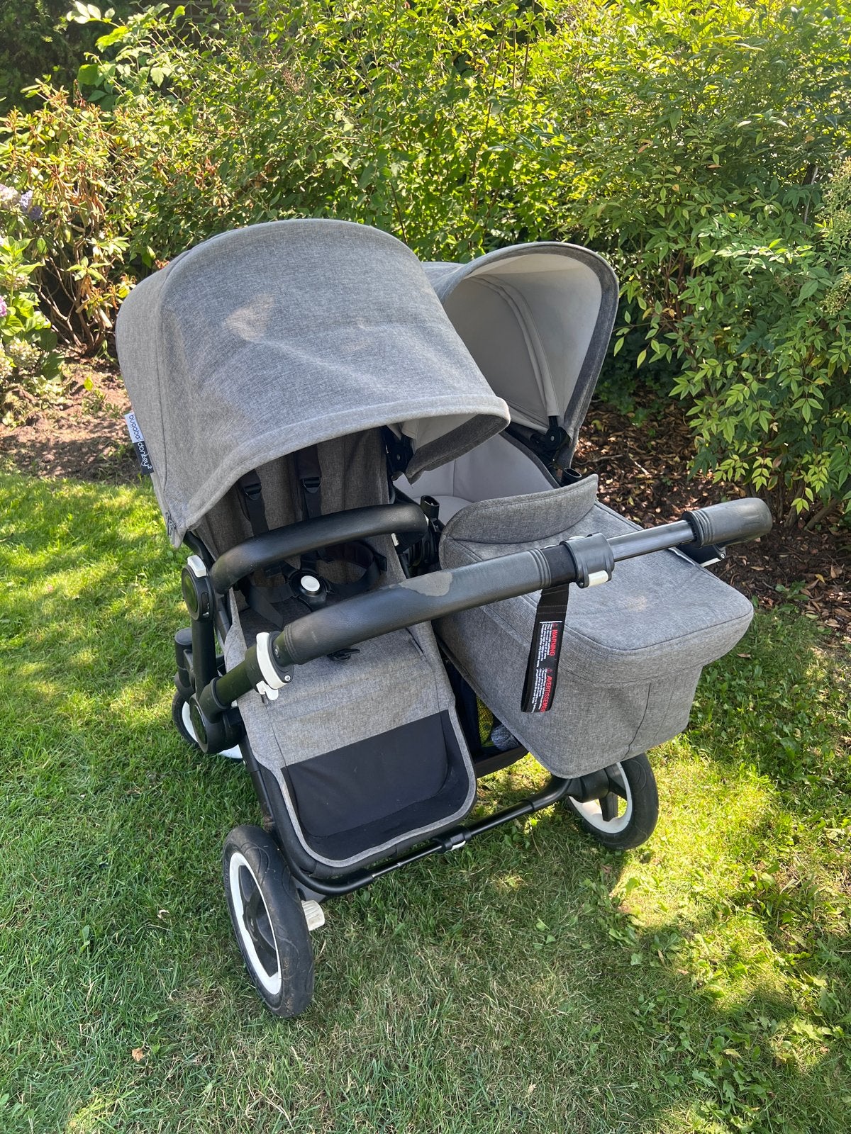 Bugaboo Donkey 2 Duo kinderwagen met accessoires, Ophalen, Gebruikt, Combiwagen, Duowagen