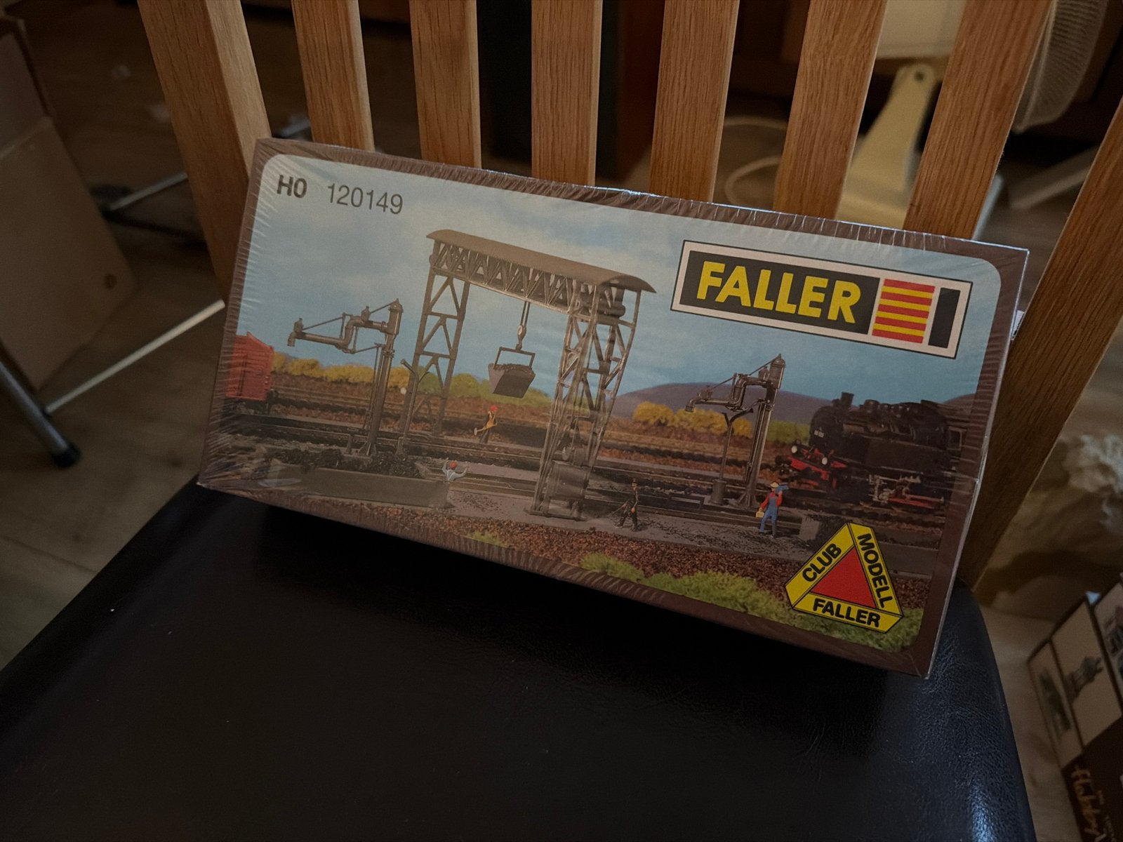 Vintage Faller H0 120149 Ontslakkingsinstallatie met bokkraa, Ophalen of Verzenden, Nieuw, Brug, Tunnel of Gebouw