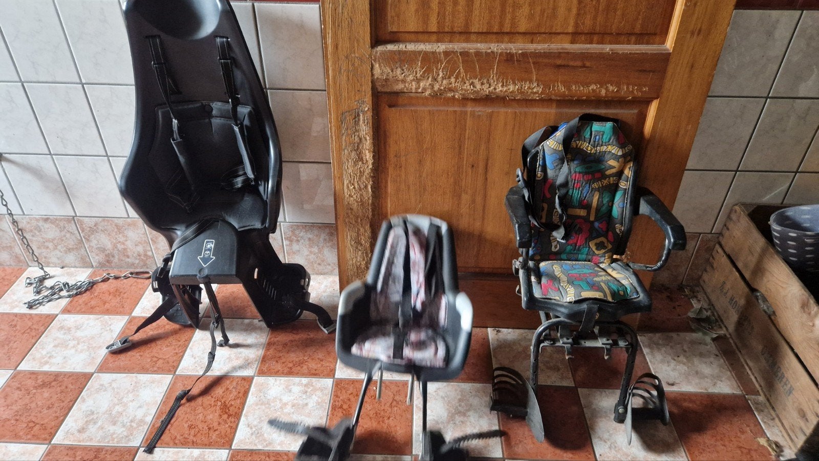 Diverse fietszitjes: 2X Bobike, 1X  GMG, Ophalen, Achterzitje, 9 t/m 18 kg, Bobike, GMG