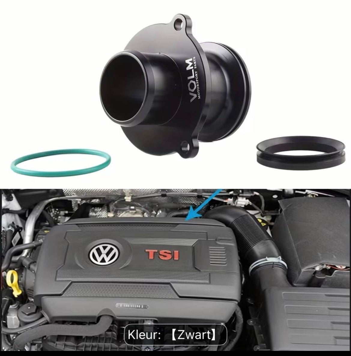 Turbo Muffler delete Leon cupra/Golf R/Audi S3 Nieuw!, Ophalen of Verzenden, Nieuw, Audi